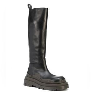 BOTTEGA VENETA WOMEN KNEE HIGH TIRE BOOTS